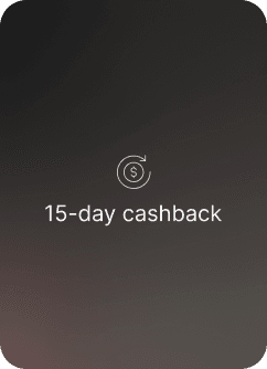 15-day cashback